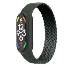 Ремінець до фітнес браслета Armorstandart Braided Solo Loop для Xiaomi Mi Band 7/6/5/4 Khaki size M (ARM58766)