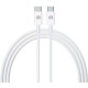 Дата кабель USB-C to USB-C 1.0m ABMM093 white Armorstandart (ARM63471)