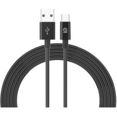 Дата кабель USB 2.0 AM to USB-C 1.0m AMD718B black Armorstandart (ARM64291)