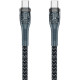 Дата кабель USB-C to USB-C 1.3m Lotto PD-B89CC Black Proda (PD-B89 (C-C)-BK)