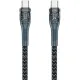 Дата кабель USB-C to USB-C 1.3m Lotto PD-B89CC Black Proda (PD-B89 (C-C)-BK)