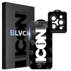 Скло захисне Armorstandart Supreme Plus Black Icon Apple iPhone 13 Pro (ARM68072)