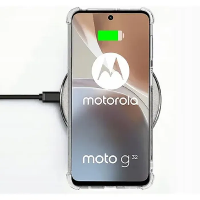 Чохол до мобільного телефона BeCover Anti-Shock Motorola Moto G32 Clear (709316)