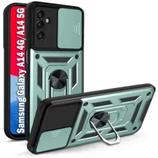 Чохол до мобільного телефона BeCover Military Samsung Galaxy A14 4G SM-A145/A14 5G SM-A146 Dark Green (709147)