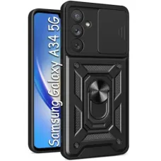 Чохол до мобільного телефона BeCover Military Samsung Galaxy A34 5G SM-A346 Black (709137)