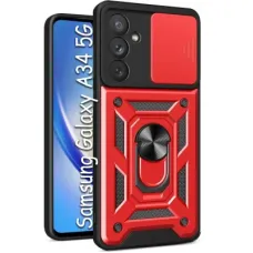 Чохол до мобільного телефона BeCover Military Samsung Galaxy A34 5G SM-A346 Red (709140)