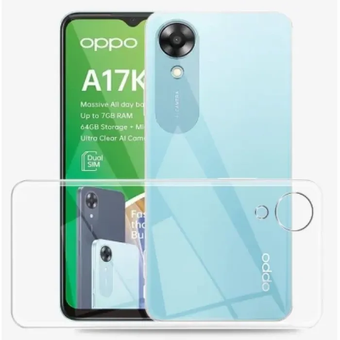 Чохол до мобільного телефона BeCover Oppo A17k 4G Transparancy (709301)