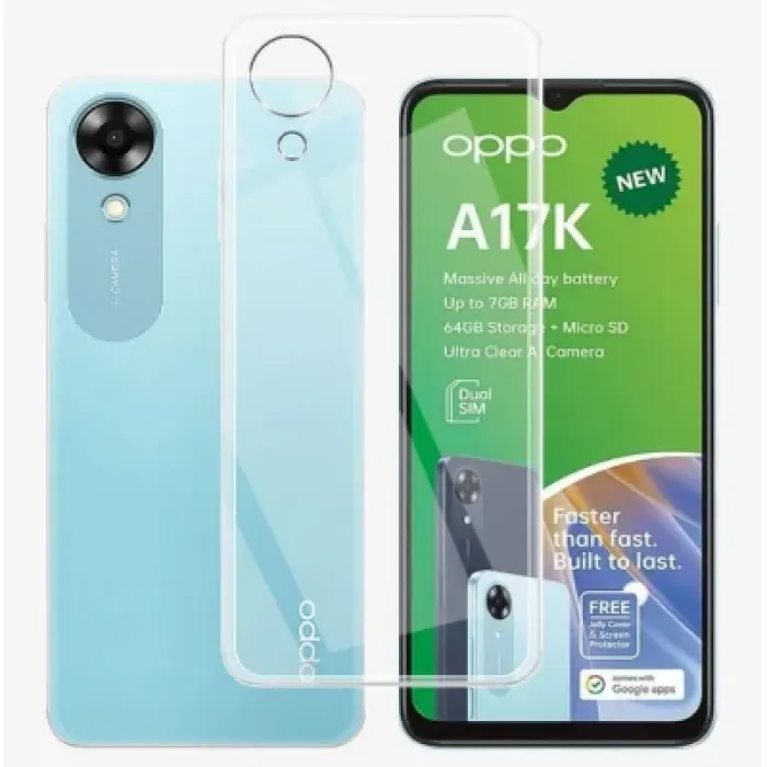 Чохол до мобільного телефона BeCover Oppo A17k 4G Transparancy (709301)
