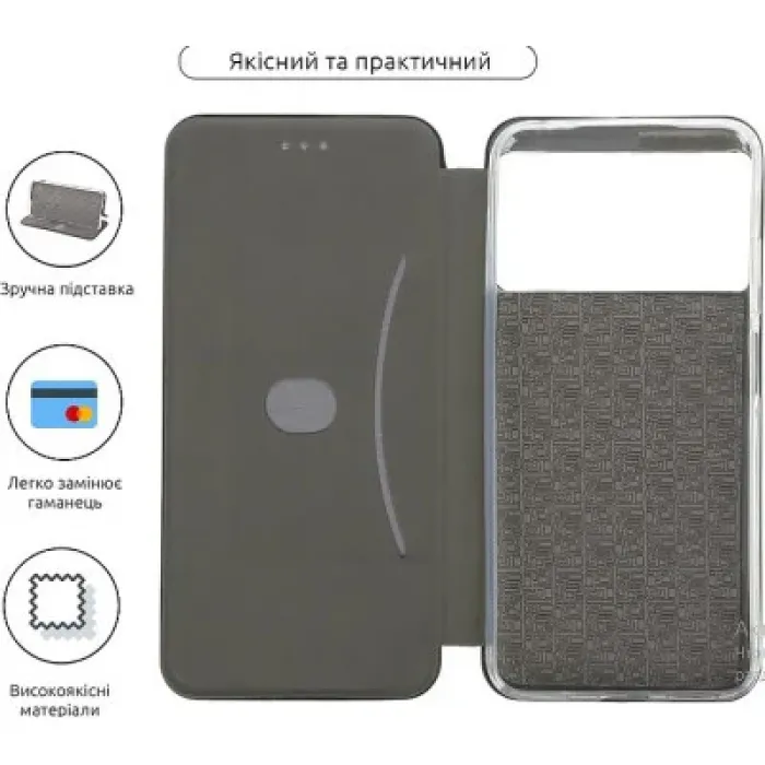 Чохол до мобільного телефона BeCover Exclusive Poco M5 4G Burgundy Red (709018)