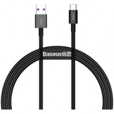 Дата кабель USB 2.0 AM to USB-C 2.0m 3A Black Baseus (CATYS-A01)