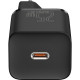 Зарядний пристрій Baseus 1xUSB 25W (USB-C) + Cable Type-C black (TZCCSUP-L01)