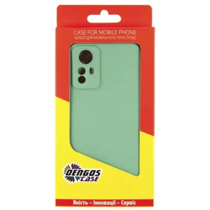 Чохол до мобільного телефона Dengos Soft Xiaomi Redmi Note 12s (mint) (DG-TPU-SOFT-29)