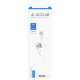 Дата кабель USB 2.0 AM to USB-C 1.2m 30W ACCLAB (1283126559532)