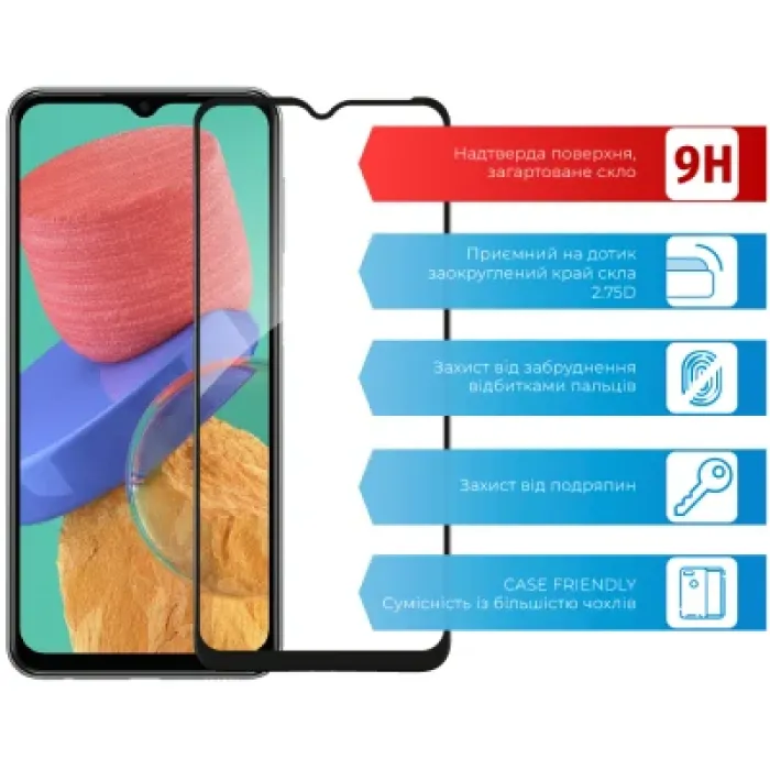 Скло захисне ACCLAB Full Glue Samsung M33 5G (1283126522567)
