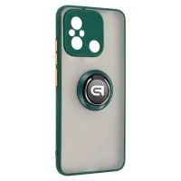 Чохол до мобільного телефона Armorstandart Frosted Matte Ring Xiaomi Redmi 12C Dark Green (ARM68371)