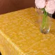 Скатертина MirSon Рогожа №201 Yellow Paste 100x130 см (2200006723172)