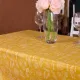 Скатертина MirSon Рогожа №201 Yellow Paste 130x260 см (2200006737728)