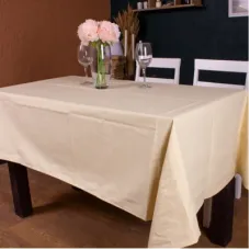 Скатертина MirSon Рогожа №204 Creamy 100x130 см (2200006723202)