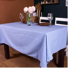 Скатертина MirSon Рогожа №206 Blue 130x260 см (2200006737971)