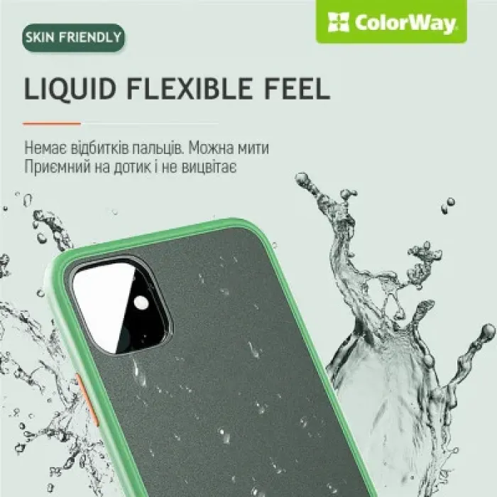 Чохол до мобільного телефона ColorWay Smart Matte Xiaomi Redmi 12 black (CW-CSMXR12-BK)