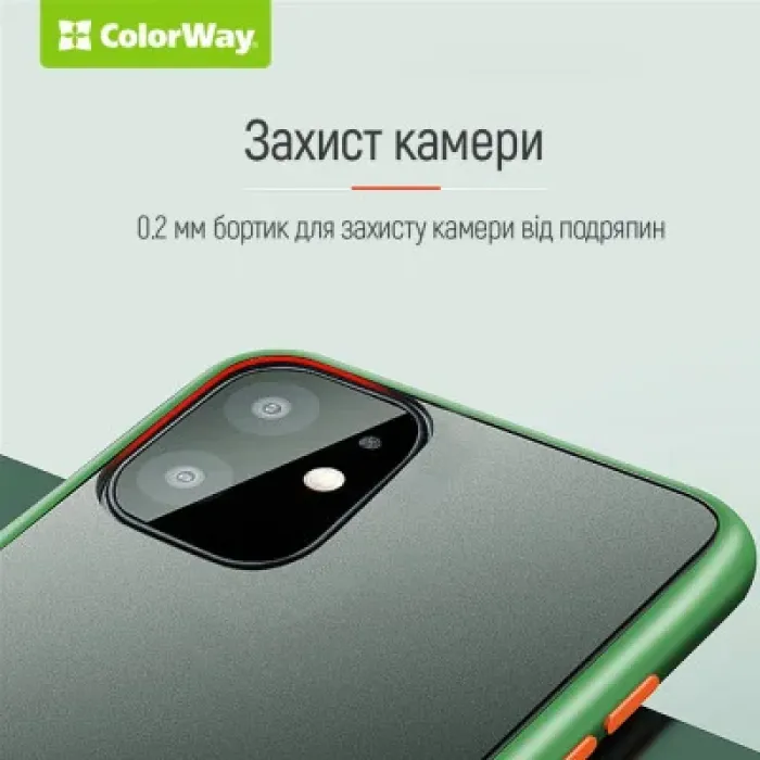 Чохол до мобільного телефона ColorWay Smart Matte Xiaomi Redmi 12 black (CW-CSMXR12-BK)
