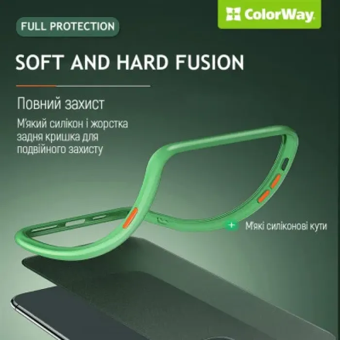 Чохол до мобільного телефона ColorWay Smart Matte Xiaomi Redmi 12 black (CW-CSMXR12-BK)