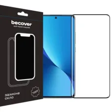 Скло захисне BeCover Xiaomi Redmi 12 Black (709610)