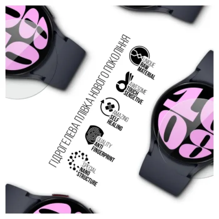 Плівка захисна Armorstandart Samsung Galaxy Watch 6 40mm 6 pcs (ARM70416)