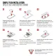 Плівка захисна Armorstandart Samsung Galaxy Watch 6 40mm 6 pcs (ARM70416)