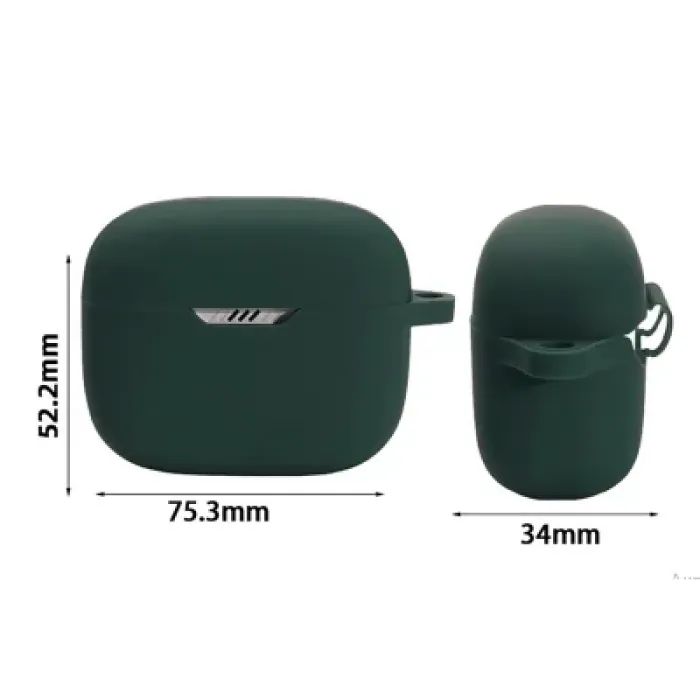 Чохол для навушників BeCover Silicon для JBL Tune 230 NC TWS Dark Green (709601)