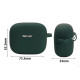 Чохол для навушників BeCover Silicon для JBL Tune 230 NC TWS Dark Green (709601)