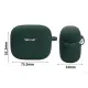 Чохол для навушників BeCover Silicon для JBL Tune 230 NC TWS Dark Green (709601)