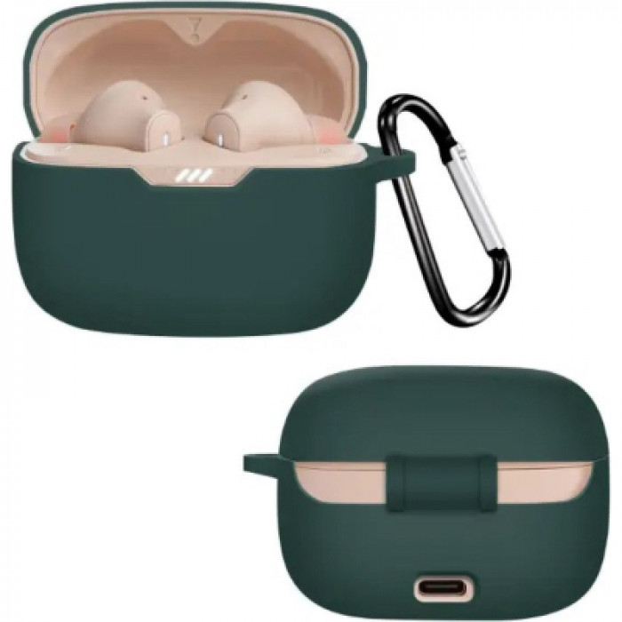 Чохол для навушників BeCover Silicon для JBL Tune 230 NC TWS Dark Green (709601)
