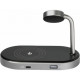 Зарядний пристрій Verbatim 3in1 Apple Watch and iPhone Charging Stand (49556)