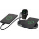 Зарядний пристрій Verbatim 3in1 Apple Watch and iPhone Charging Stand (49556)