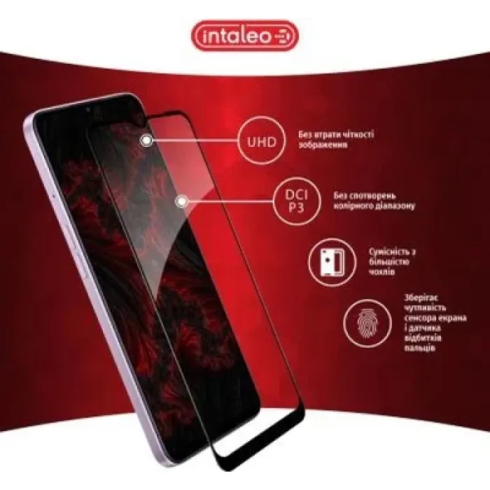 Скло захисне Intaleo Full Glue Realme 9 Pro Plus (1283126542695)