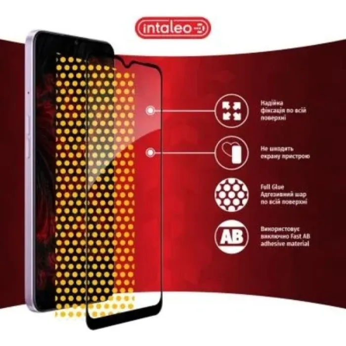 Скло захисне Intaleo Full Glue Realme 9 Pro Plus (1283126542695)