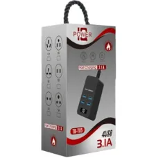 Зарядний пристрій Voltronic TВ-Т05, 4*USB Black (ТВ-Т05-Black)