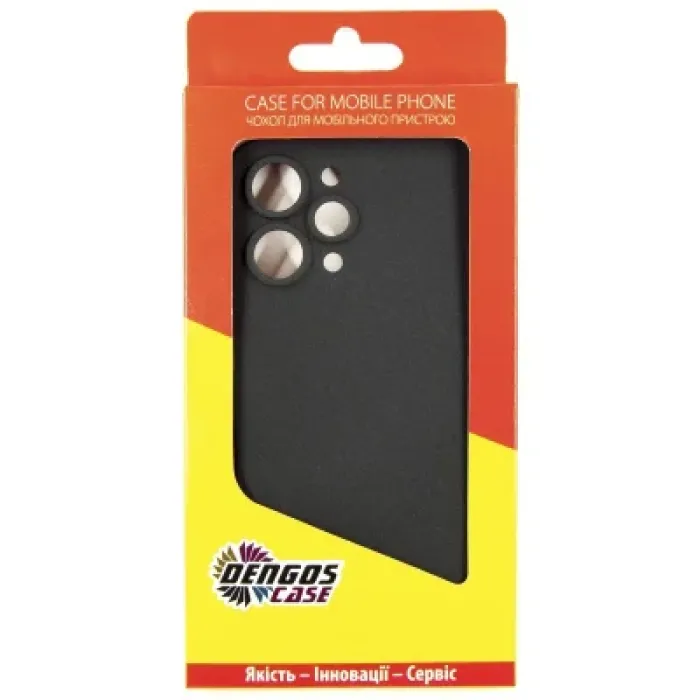 Чохол до мобільного телефона Dengos Carbon Xiaomi Redmi 12 (black) (DG-TPU-CRBN-183)