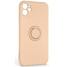 Чохол до мобільного телефона Armorstandart Icon Ring Apple iPhone 11 Pink Sand (ARM68644)