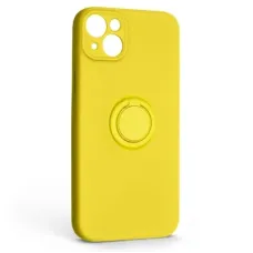 Чохол до мобільного телефона Armorstandart Icon Ring Apple iPhone 14 Plus Yellow (ARM68700)