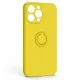 Чохол до мобільного телефона Armorstandart Icon Ring Apple iPhone 14 Pro Max Yellow (ARM68722)