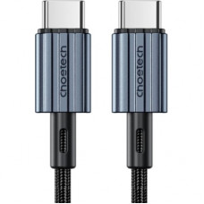 Дата кабель USB-C to USB-C 1.2m USB 2.0 60W Choetech (XCC-1014-BK)