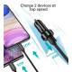 Зарядний пристрій Choetech USB-C+USB-A 60W QC3.0/PD/PPS black (TC0014-BK)