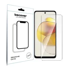 Скло захисне BeCover Motorola Moto G73 3D Crystal Clear Glass (709738)