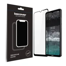 Скло захисне BeCover Nokia C21 Black (709741)