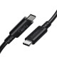 Дата кабель USB-C to USB-C 0.8m USB 4 100W 40Gbps 8K60Hz Choetech (XCC-1028)