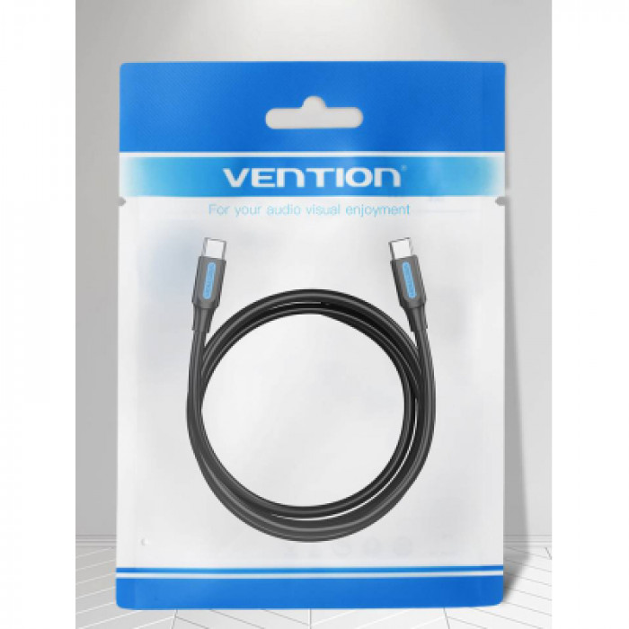 Дата кабель USB-C to USB-C 1.0m 2.0 100W Vention (COTBF)