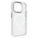 Чохол до мобільного телефона Armorstandart Unit MagSafe Apple iPhone 13 Pro Matte Clear Silver (ARM70463)