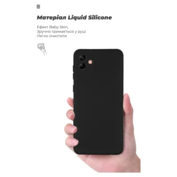 Чохол до мобільного телефона Armorstandart ICON Case Samsung M34 5G (M346) Camer cover Black (ARM69636)
